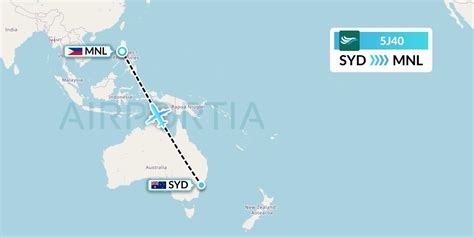 5J40 Flight Status CEBU Pacific Air: Sydney to Manila (CEB40) .